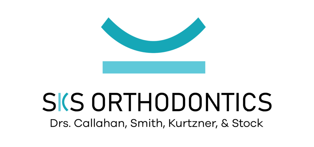 SKS Orthodontics logo with black font